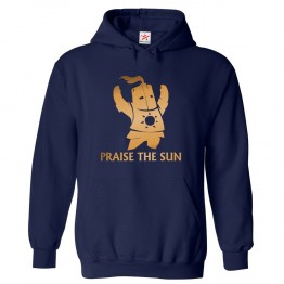 Praise The Sun Classic Unisex Kids and Adults Pullover Hoodie								 									 									
